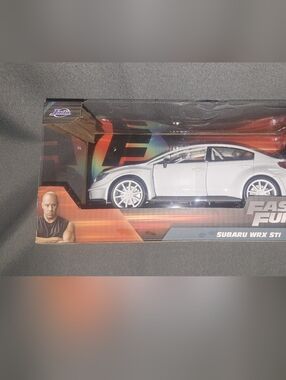 Fast & Furious Subaru WRX STI Die-Cast Car: 1:24